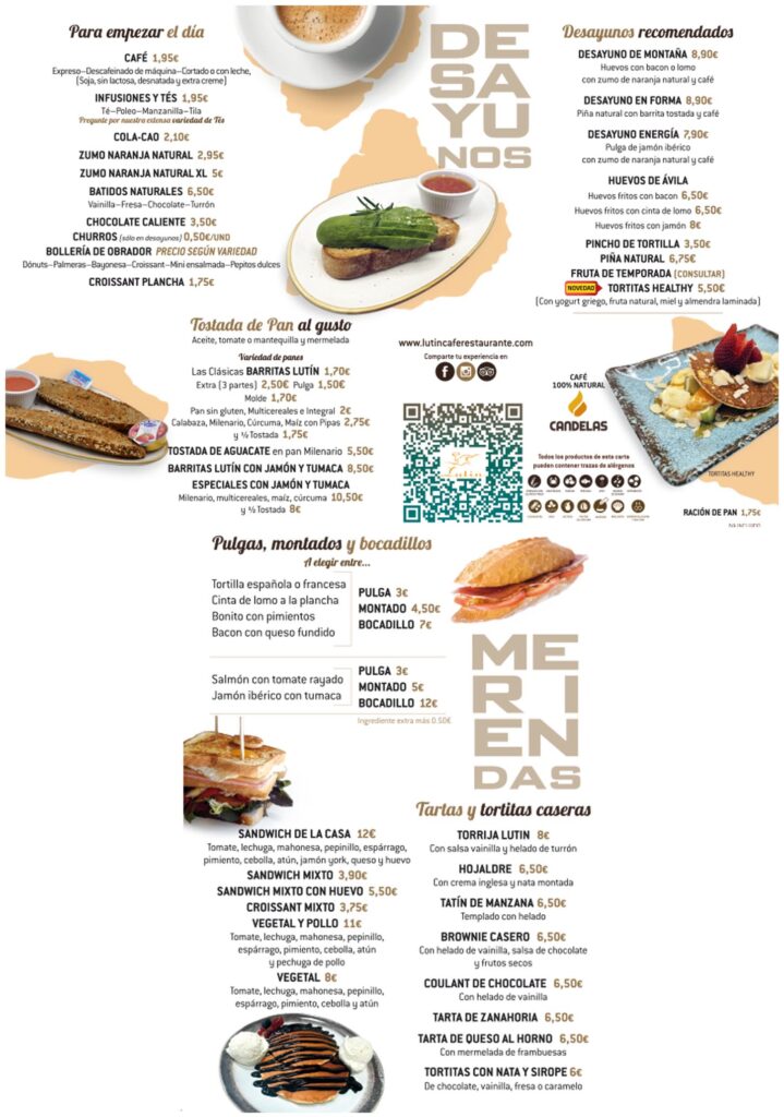 Desayunos y Meriendas